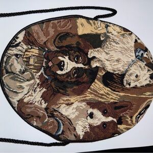 Animal Tapestry Small Shoulder Bag